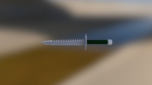 ICA Rambo Knife 3D Model