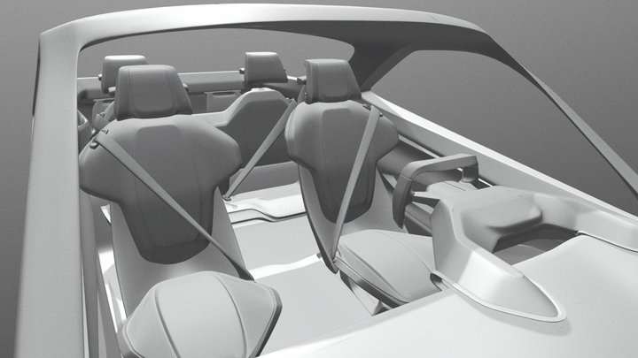 Subaru Alias Speedform Model 3D Model