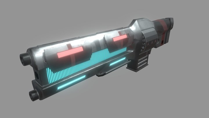 Weapon Design 3D Model