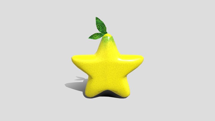 Paopu Fruit 3D Model