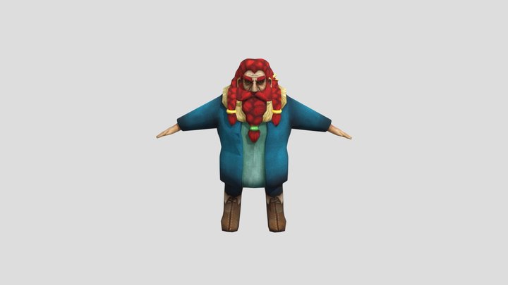 Dwarf 3D Model