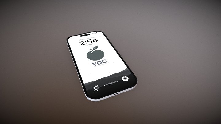 Smartphone 3D Model