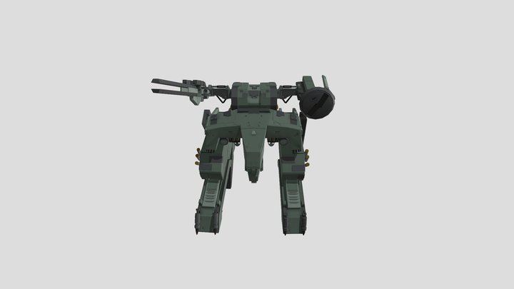 Metal Gear Rex 3D Model