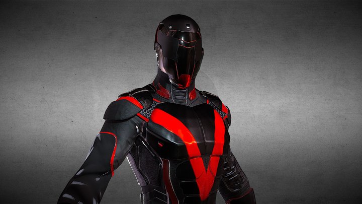 Vigilante 3D Model