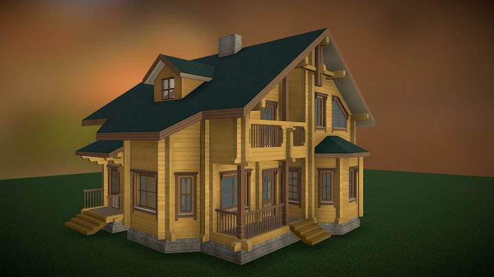 Азарово 3D Model