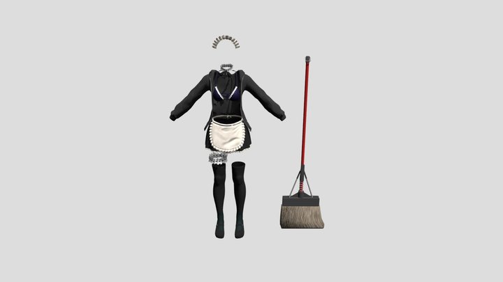 FGO: Alter Saber - Maid Rider 3D Model