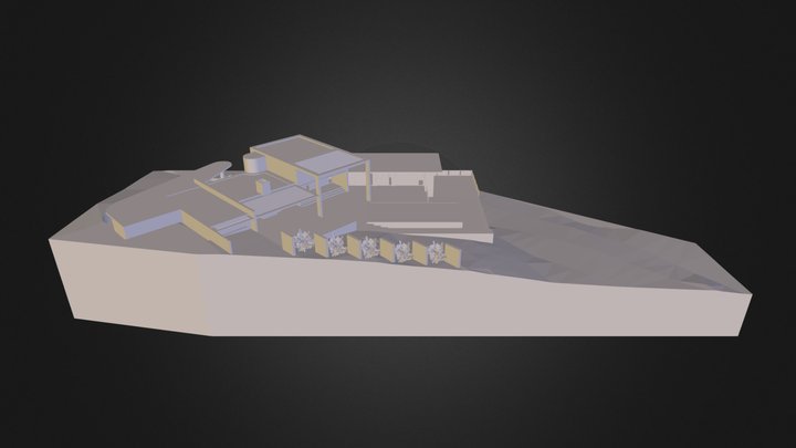 Villa St Gely Fesc 3D Model