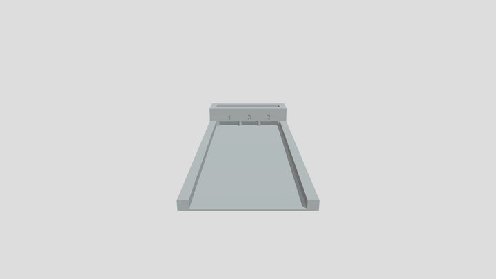 Drachenspiel Schiebebrett V1 3D Model