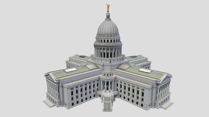 Wisconsin State Capitol 3D Model