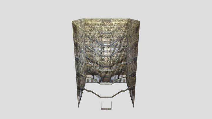 Bobst Library 3D Model
