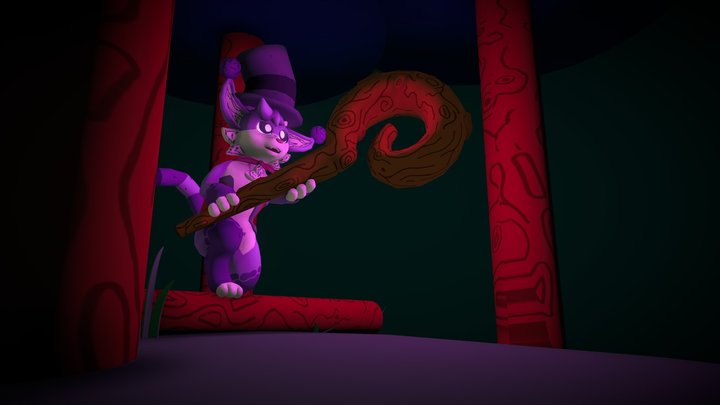 Tego the Mage 3D Model