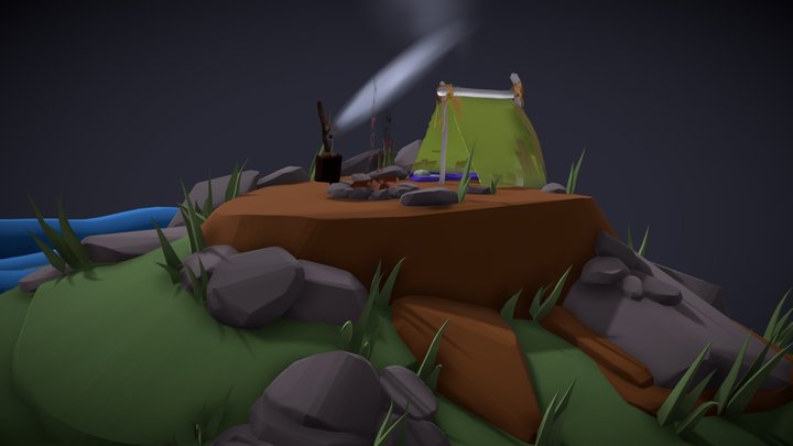 Campout 3D Model