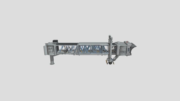 Airport Jetway 3D Model