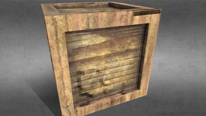 wood box 3D Model