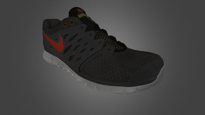 Nike Flex Run 2013 Running Shoe #3DST 3D Model