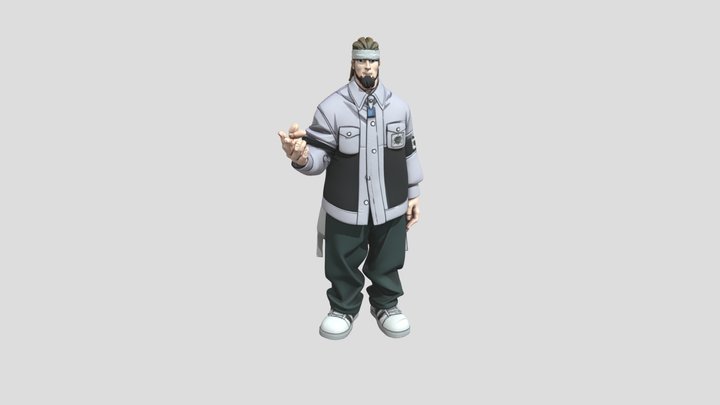 Bro Santa 3D Model