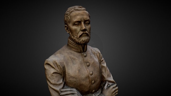 Statue of Jan Perner in Pardubice 3D Model
