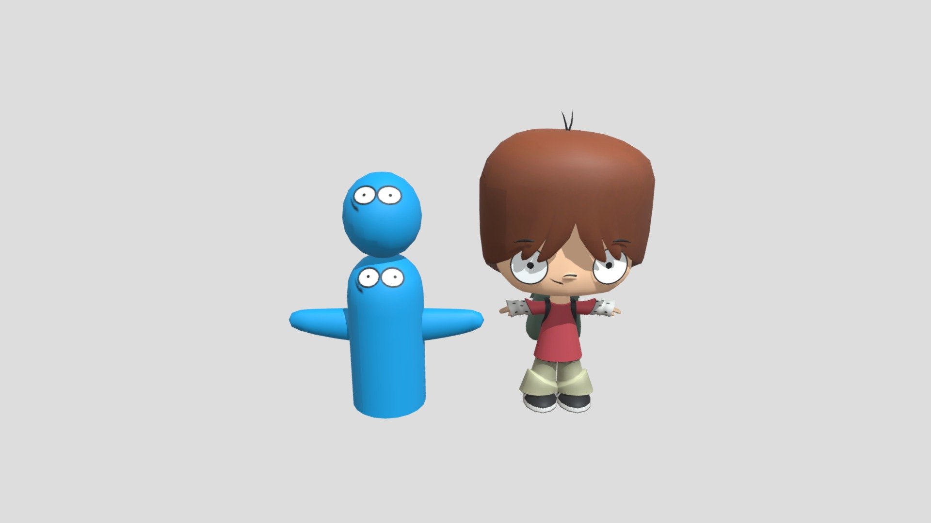 Mac and Bloo - Download Free 3D model by calvinwil5782 [707f5e1 ...