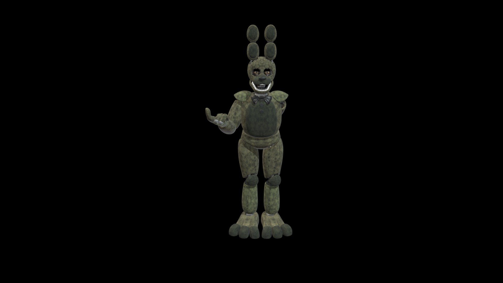 Pinky pills Springtrap wip 1