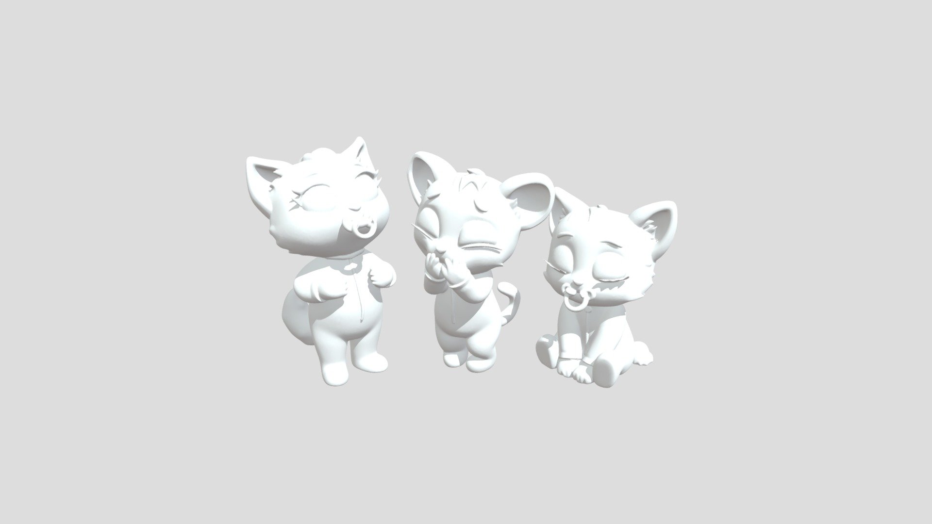 Cuddly Companions - 3D model by rslillis [708279c] - Sketchfab