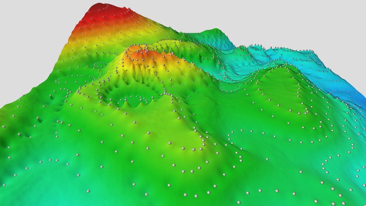 Morasko crater field: DTM 5 3D Model