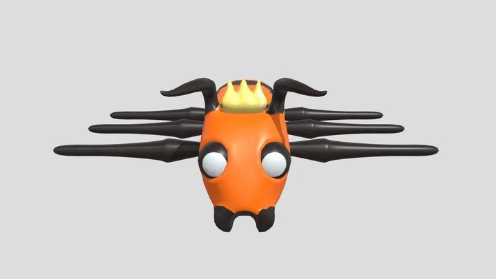 king wasp 3D Model