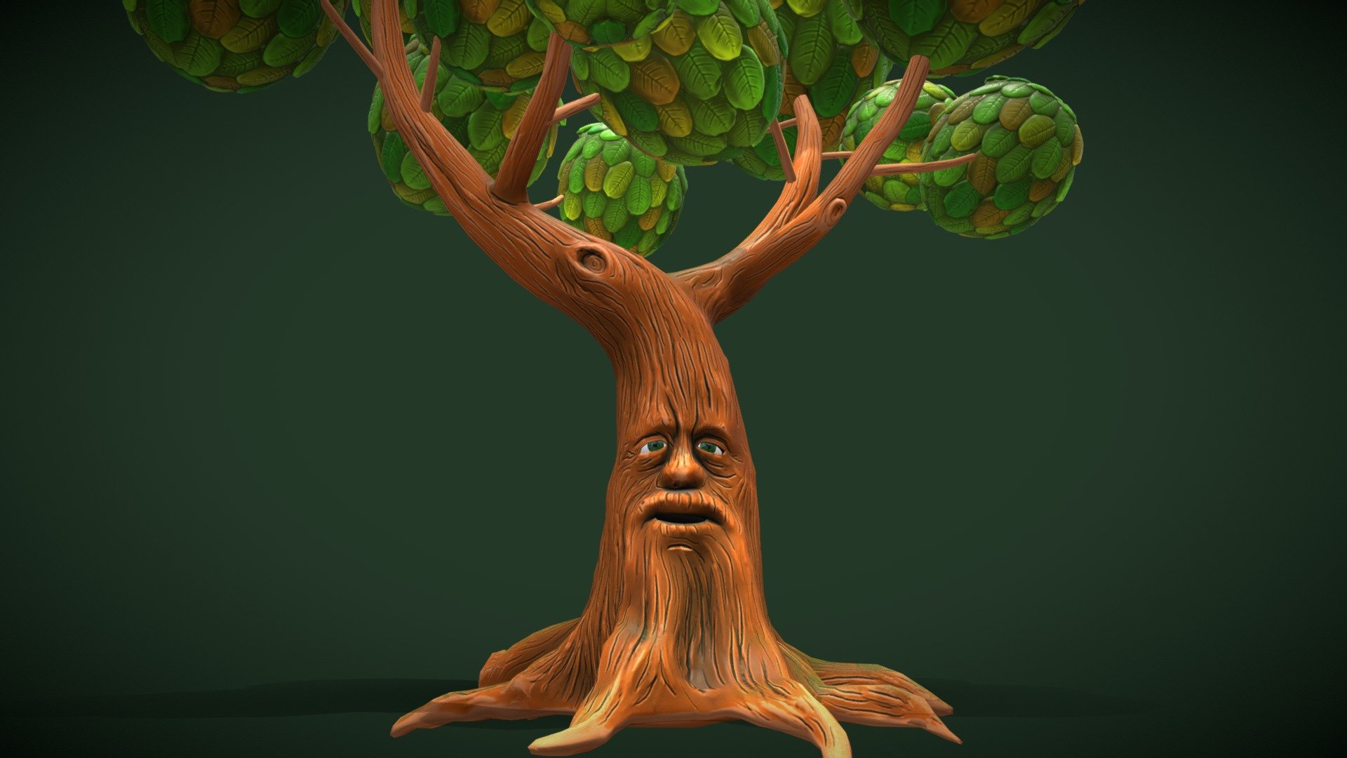 Talking Tree 3D Cartoon Rigged and Animated - Buy Royalty Free 3D model by  Denys Almaral (@denysalmaral) [7084b24]