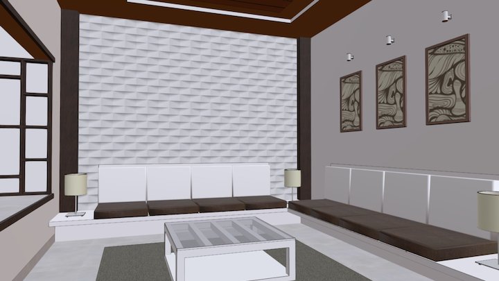 Hall design - kohefiza 3D Model