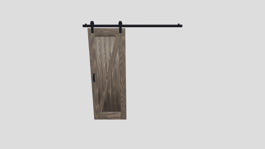 Pine Slider Door