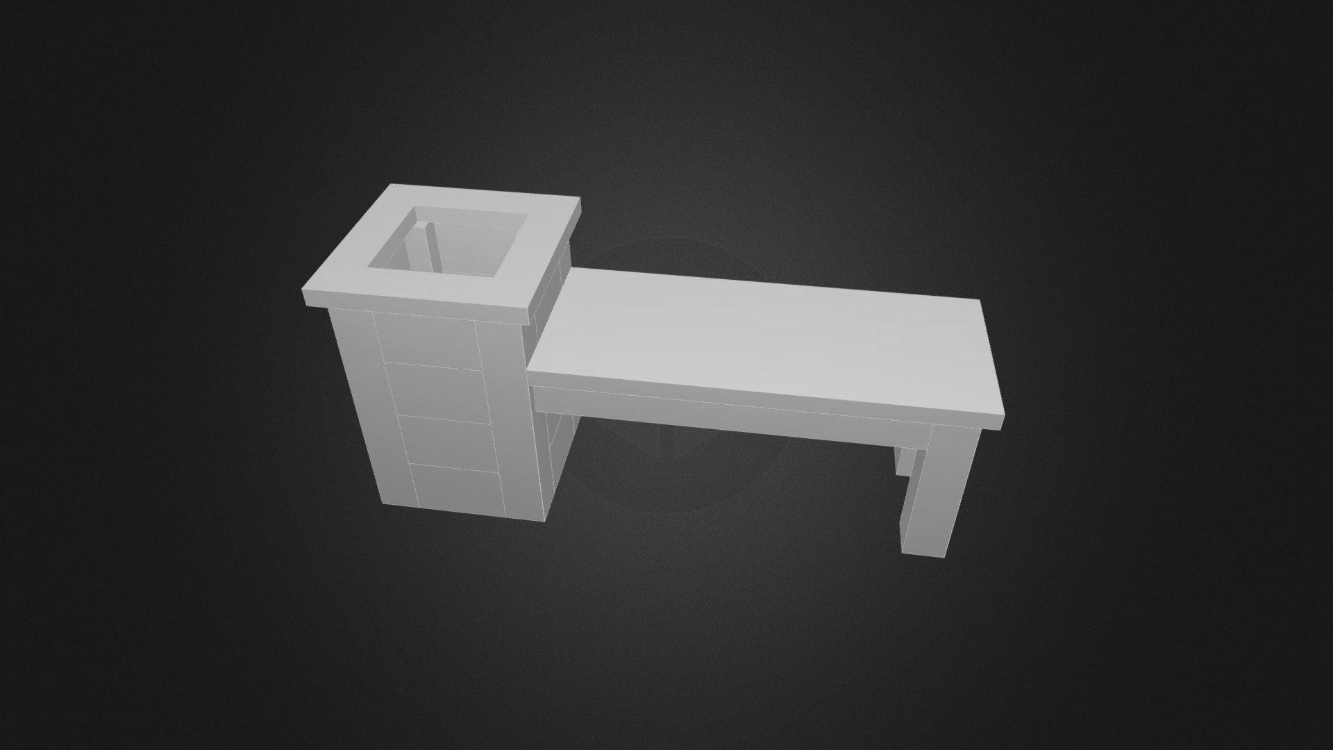 Planter Bench