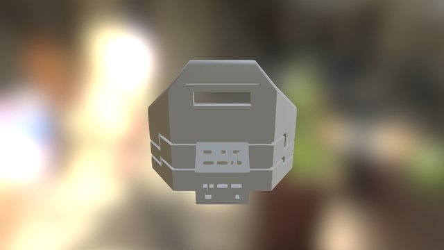 TE Defence Line Small 3D Model