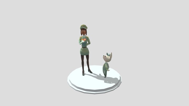 Dog-o-Wars Sculpt 3D Model