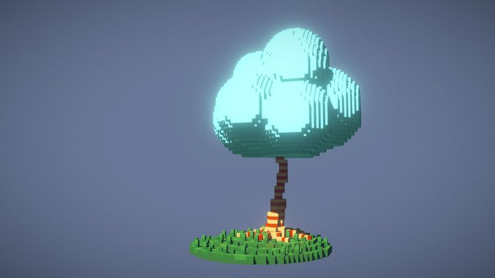 Happy little tree 3D Model