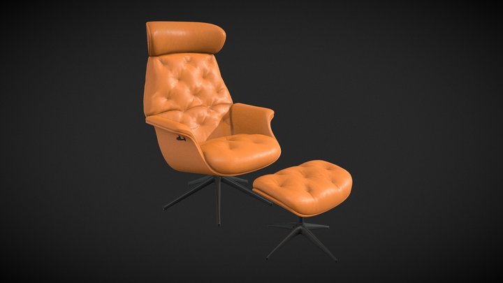 Flexlux_Ease_Volden_Design_Chair 3D Model