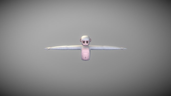 SAMG(Scary Ass Monkey Game) 3D Model
