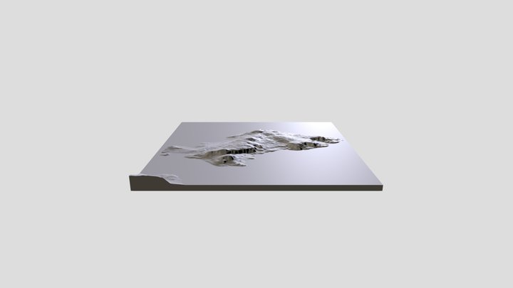 Keith Island 1 3D Model