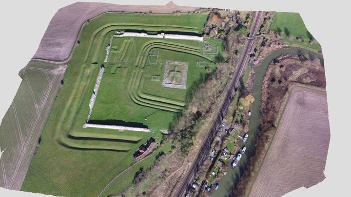 RichboroughFort 3D Model