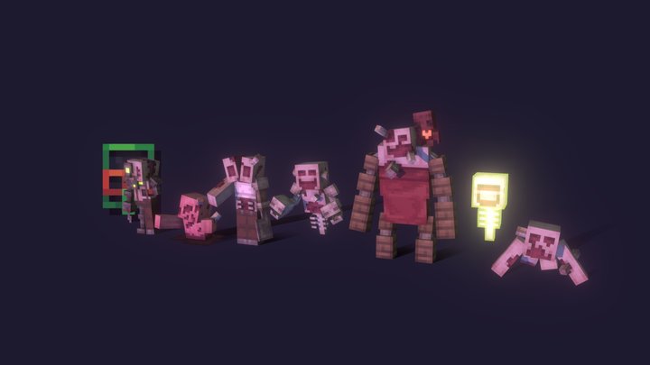 All sins 3D Model
