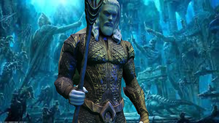 Aquaman and the Lost Kingdom - Screen worn Suit 3D Model
