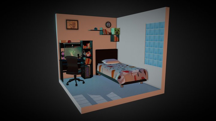 My Little Room 3D Model