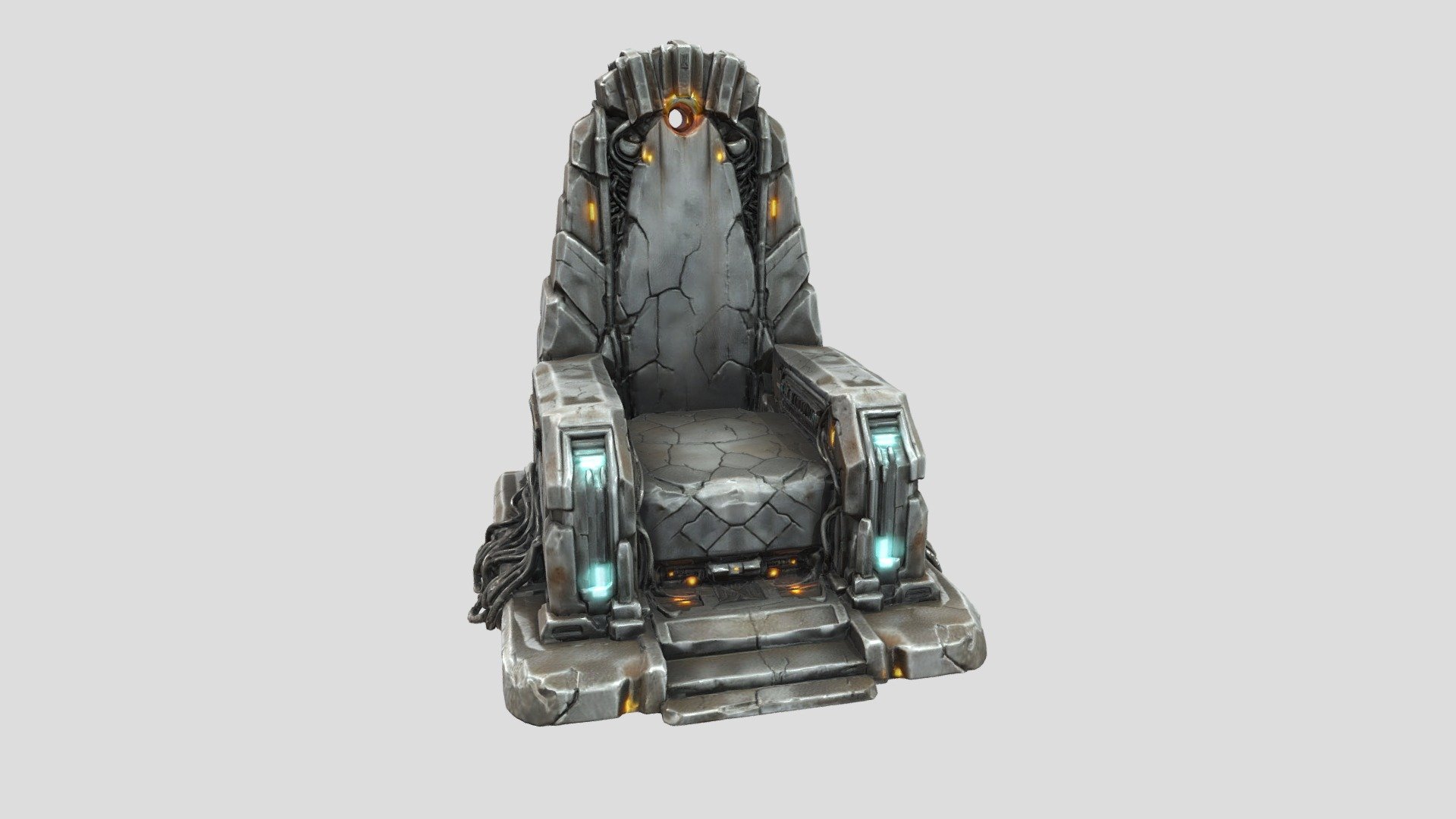 Tech Throne - Download Free 3D model by illustros [709142e] - Sketchfab