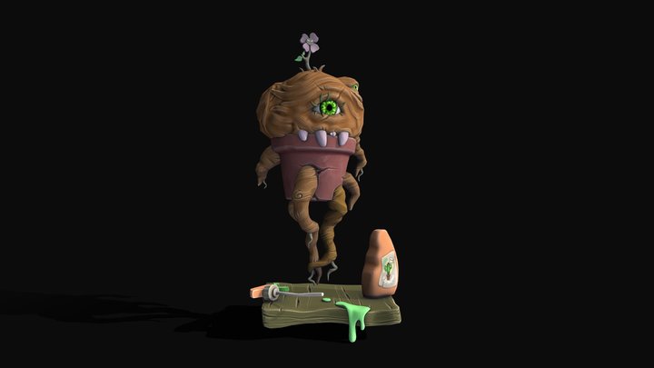 Lollipop 3D Model