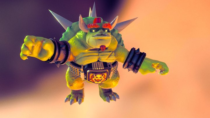 Bowser: HEAVYWEIGHT CHAMP! 3D Model