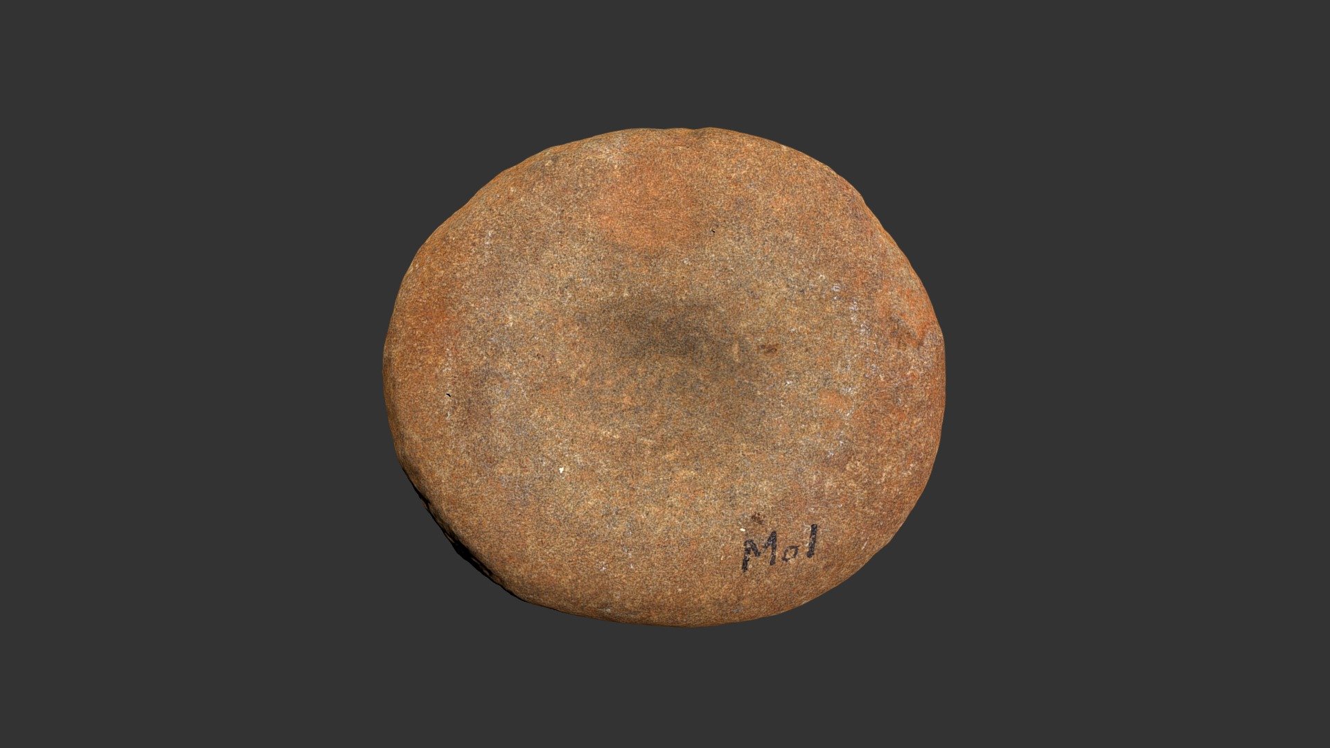 Pitted Hammerstone (2101a344) Download Free 3D model by RLA