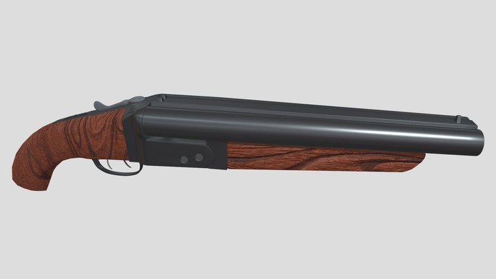 Hwasan Shotgun 3D Model