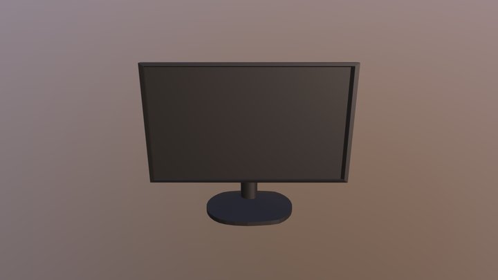 Computer Monitor 3D Model