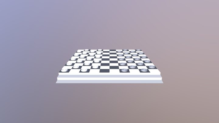 Damspel 3D Model