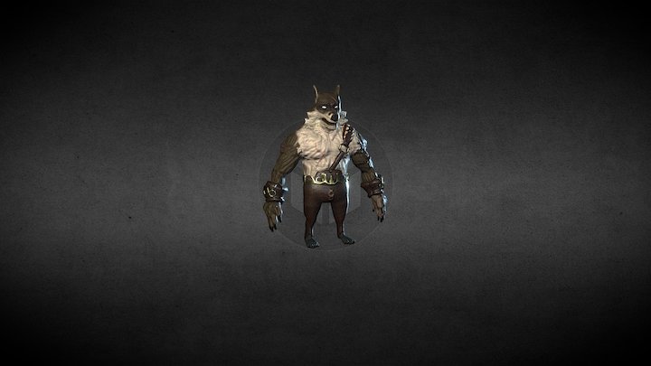 Wolfman Jack 3D Model
