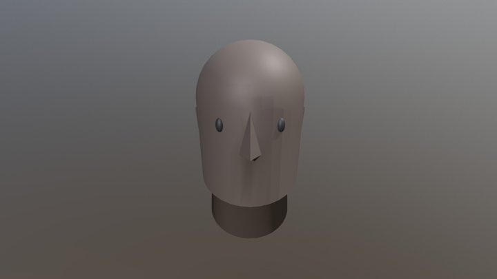 Simple Head Study 3D Model