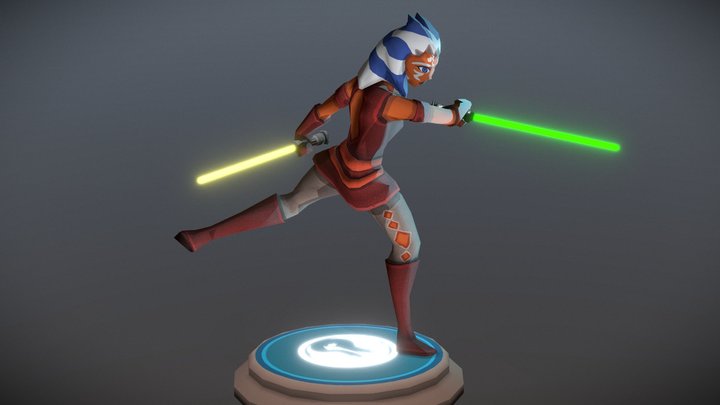 Ahsoka Tano 3D Model